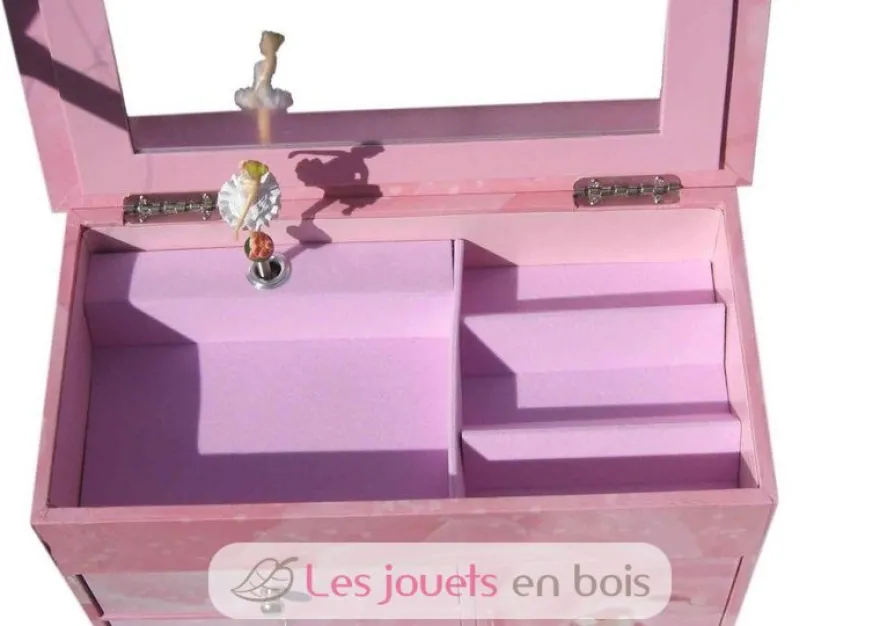 Commode à Musique Ballerine Rose - Trousselier