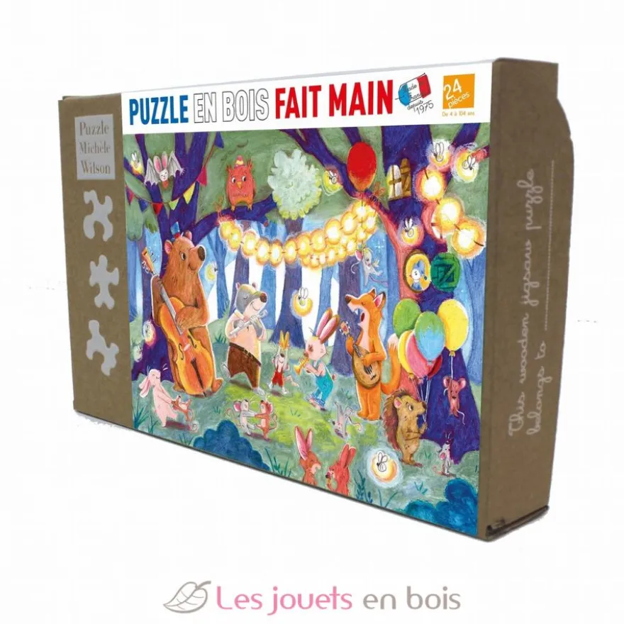 Concert dans les bois de Gioanni - Puzzle Michèle Wilson