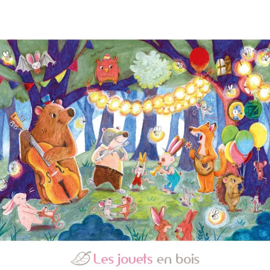 Concert dans les bois de Gioanni - Puzzle Michèle Wilson