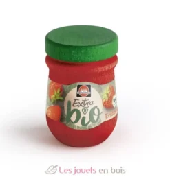 Confiture de fraises en bois rouge - Erzi