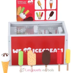 Congélateur à glaces en bois - Tanner