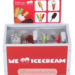 Congélateur à glaces en bois - Tanner