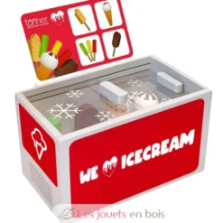 Congélateur à glaces en bois - Tanner