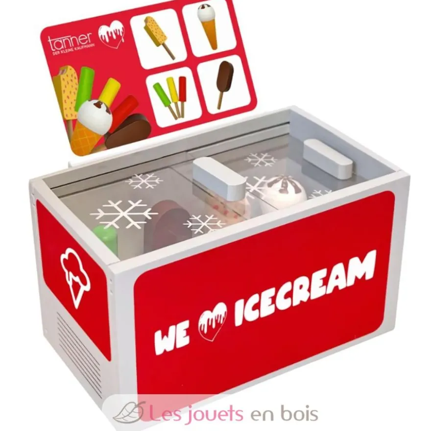 Congélateur à glaces en bois - Tanner
