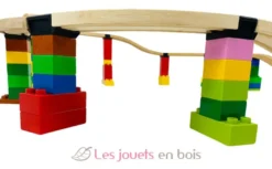 8 connecteurs de base pour rails - Toy2