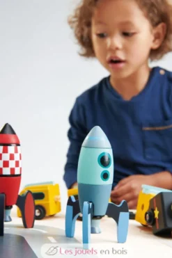 Construction de fusées - Tender Leaf Toys