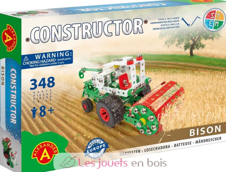 Constructor Bison - Moissonneuse-batteuse - Alexander Toys