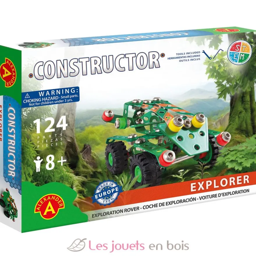 Constructor Explorer - Voiture d'exploration - Alexander Toys