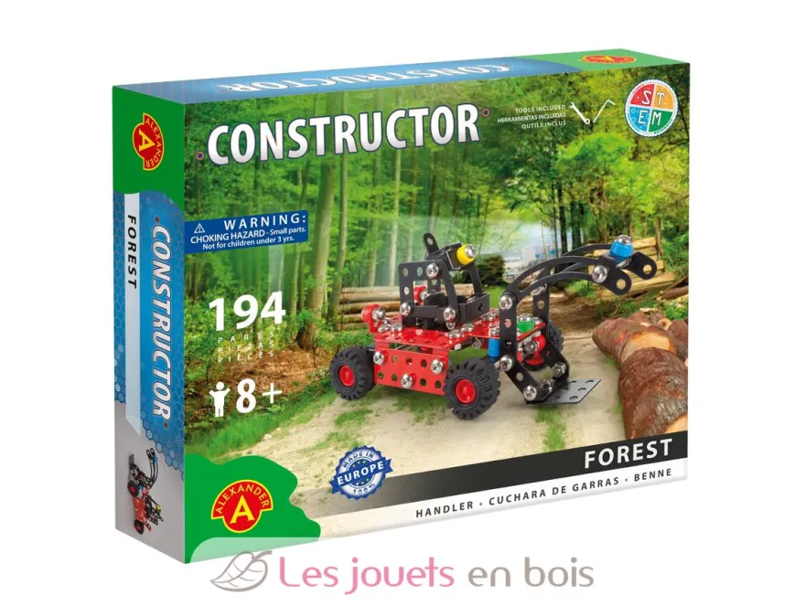 Constructor Forest - Chargeuse à bois - Alexander Toys