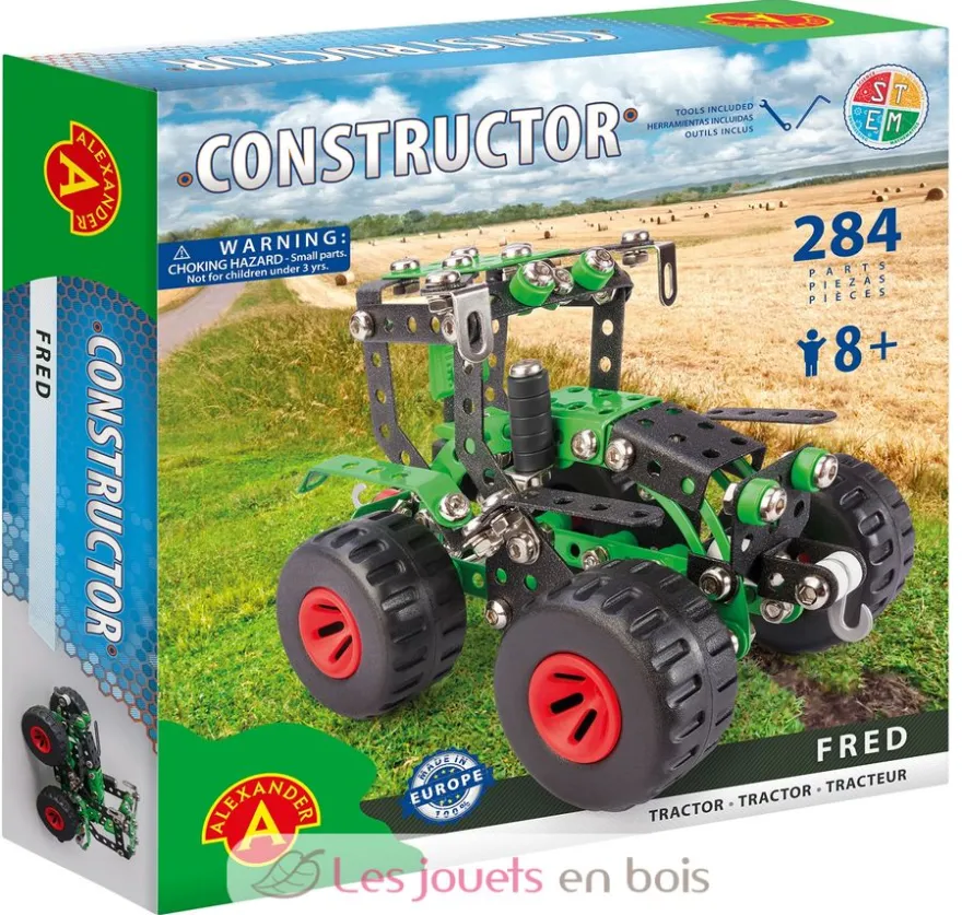 Constructor Fred - Tracteur - Alexander Toys