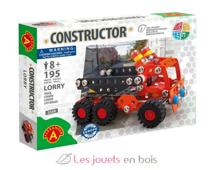 Constructor Lorry - Camion rouge Alexander Toys