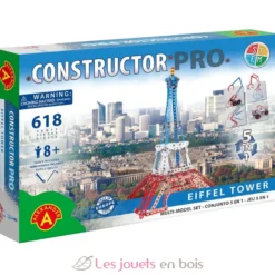 Constructor Pro - Tour Eiffel 5 en 1 - Alexander Toys