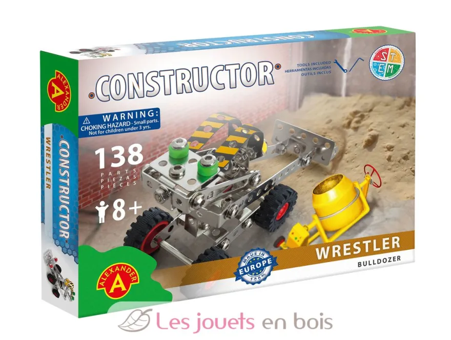 Constructor Wrestler - Bulldozer - Alexander Toys