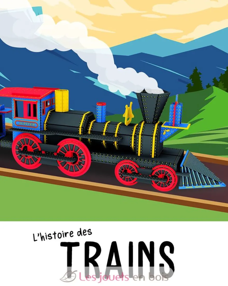 Construis la locomotive 3D - Sassi Junior