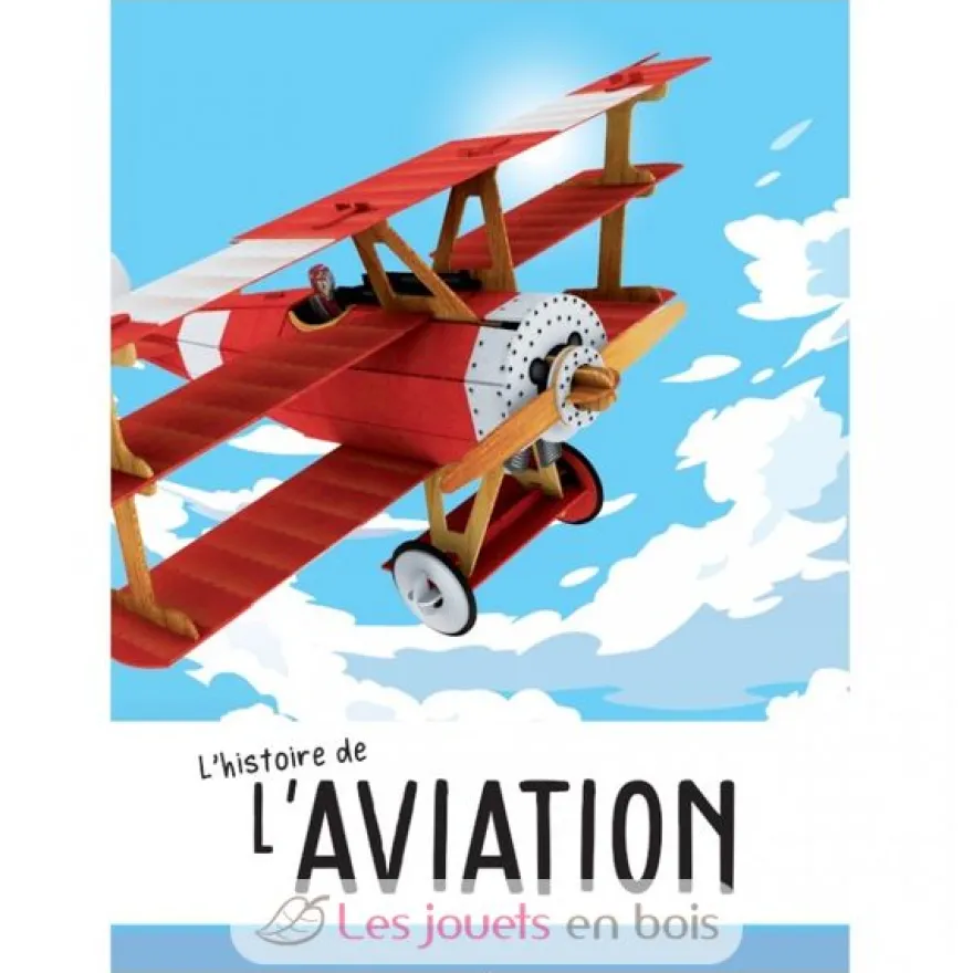 Construis l'avion 3D - Sassi Junior