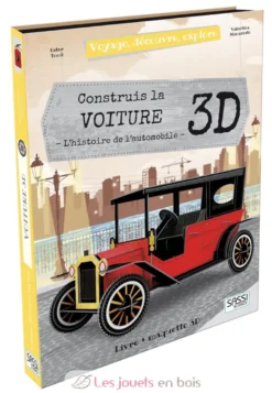 Construis la voiture 3D - Sassi Junior
