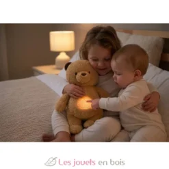 Cookie l'ours musical et lumineux qui respire - Dès la naissance - Cloud b