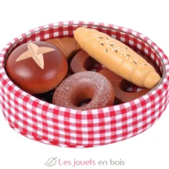 Corbeille à pain et viennoiseries en bois - Tanner