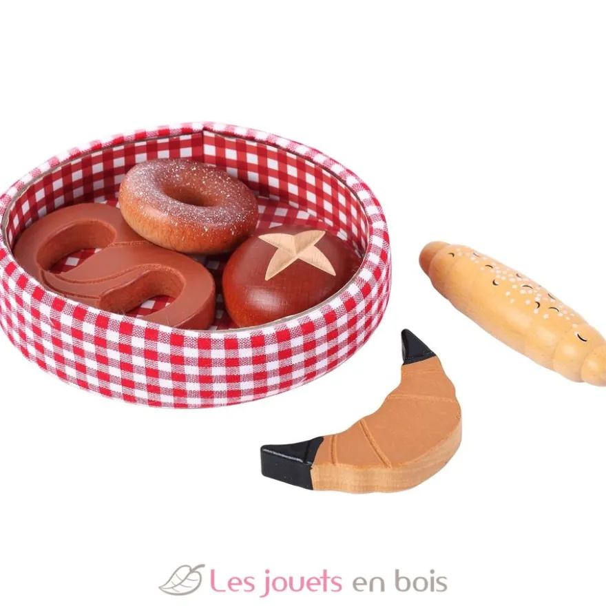 Corbeille à pain et viennoiseries en bois - Tanner