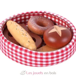 Corbeille à pain et viennoiseries en bois - Tanner
