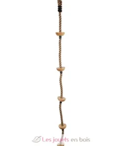Corde à grimper avec marches en bois marron Small Foot Compagny