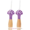 Corde à sauter mauve à pois - Vilac