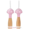 Corde à sauter rose à pois - Vilac