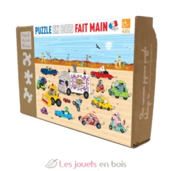 Course dans le désert d'Olivier Lake - Puzzle Michèle Wilson