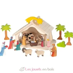 Crèche en bois - Holztiger
