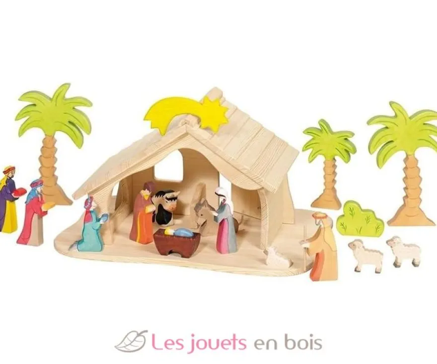 Crèche - Maison pour figurine - Holztiger