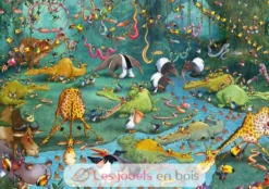 Crocos et compagnie de Ruyer - Puzzle Michèle Wilson