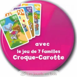 Croque Carotte et jeu de 7 familles - Ravensburger