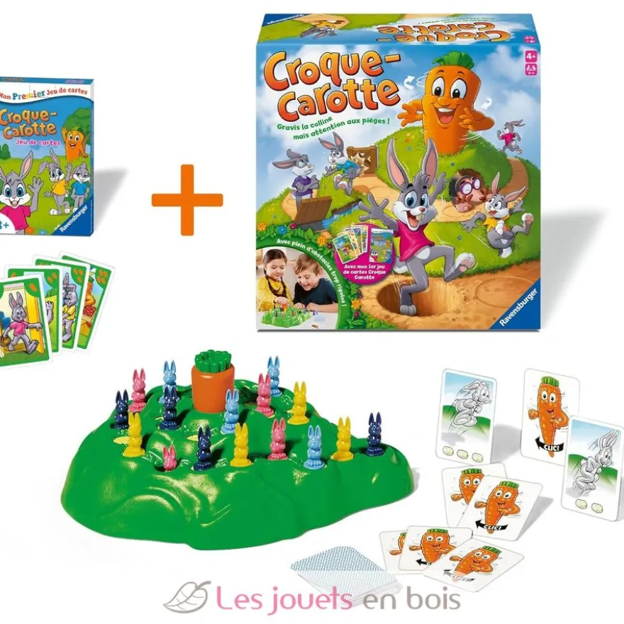 Croque Carotte et jeu de 7 familles - Ravensburger