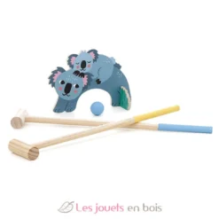 Croquet en bois animaux Petit Safari - Vilac