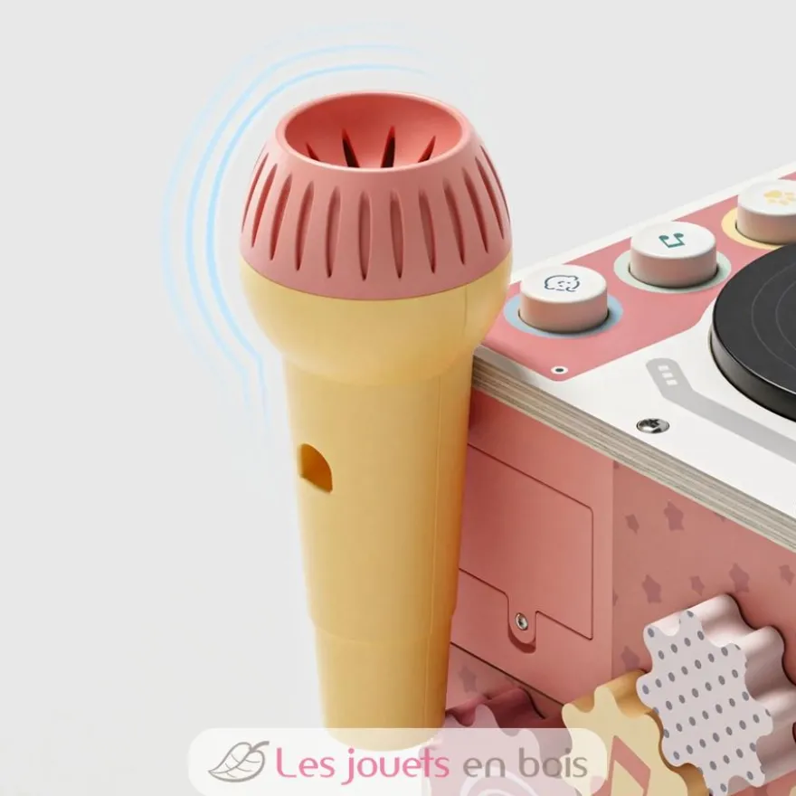 Cube d'activité musicale - Bois et plastique - Topbright