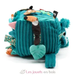 Cube d'activités Berlingos le koala bleu vert - Les Déglingos