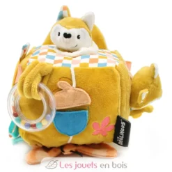 Cube d'activités Cyranos le renard jaune - Les Déglingos