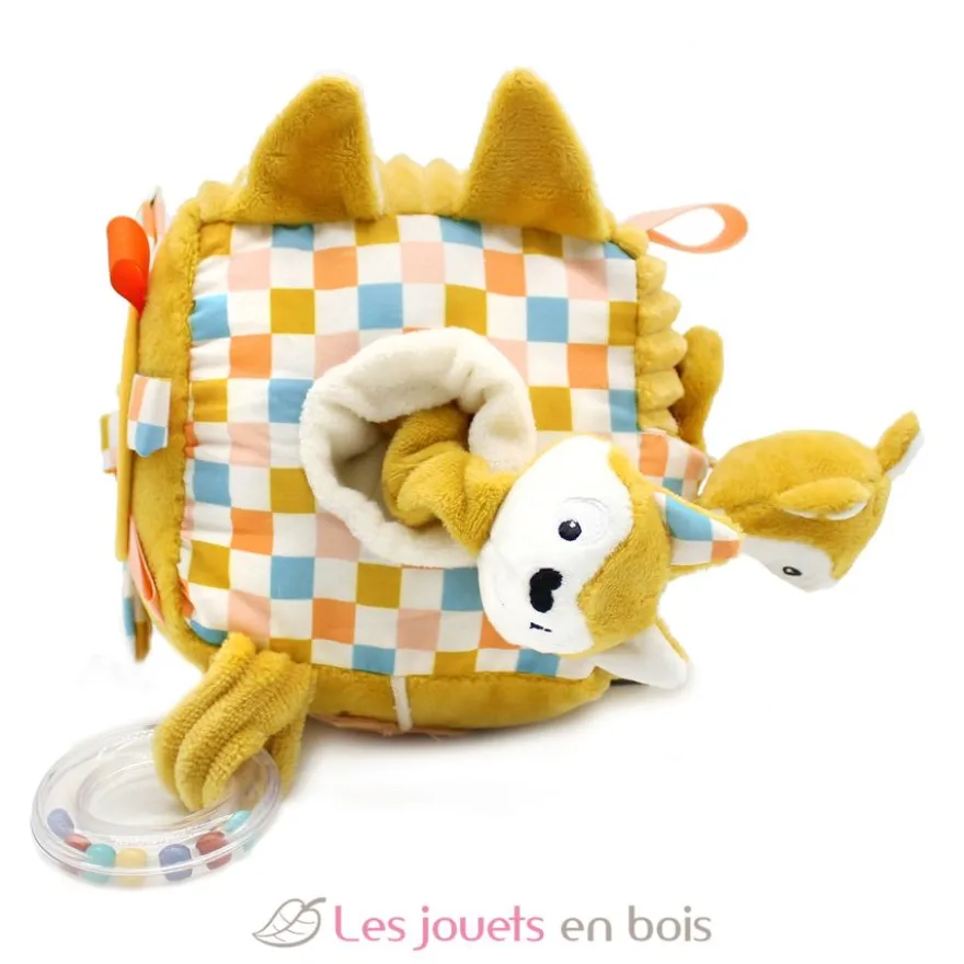 Cube d'activités Cyranos le renard jaune - Les Déglingos
