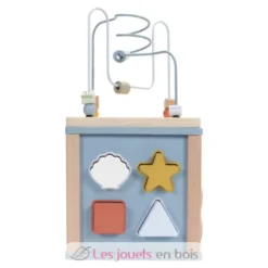 Cube d'activités en bois Océan - Little Dutch