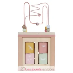 Cube d'activités en bois Wild Flowers - Little Dutch