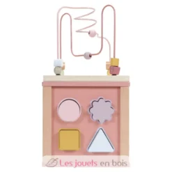 Cube d'activités en bois Wild Flowers - Little Dutch