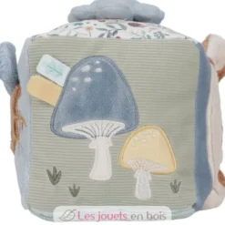 Cube d'activités Soft Forest Friends - Little Dutch