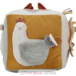 Cube d'activités Soft Little Farm - Little Dutch