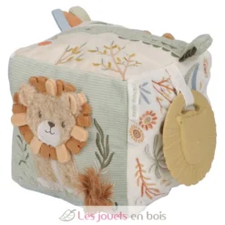 Cube d'activités Soft Safari Friends - Little Dutch