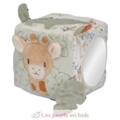 Cube d'activités Soft Safari Friends - Little Dutch