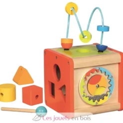 Cube de motricité et d'activités musicales - Goki