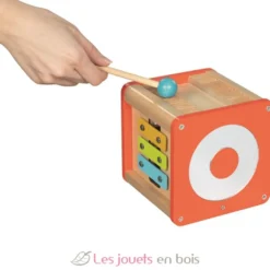 Cube de motricité et d'activités musicales - Goki