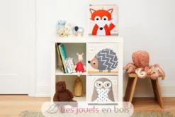 Cube de rangement Chouette - 3 Sprouts
