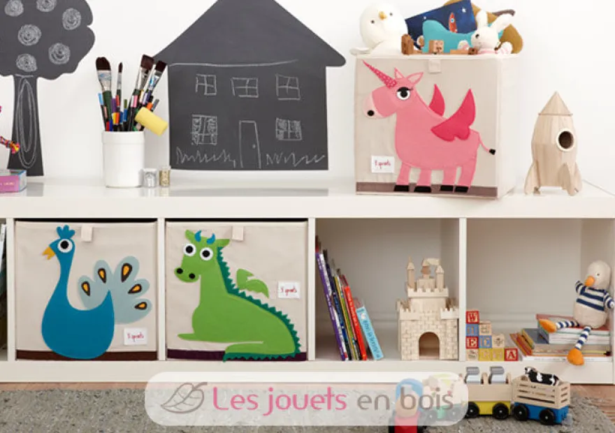 Cube de rangement Dragon - 3 Sprouts