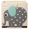 Cube de rangement Eléphant - 3 Sprouts